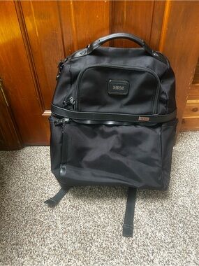 tumi ascot expandable convertible backpack Voyageur Fossil Color:Cascade Blue Coal Grey Heather access phone pocket popular-2026-05-04 Women's Tumi Rucksacks TUMI